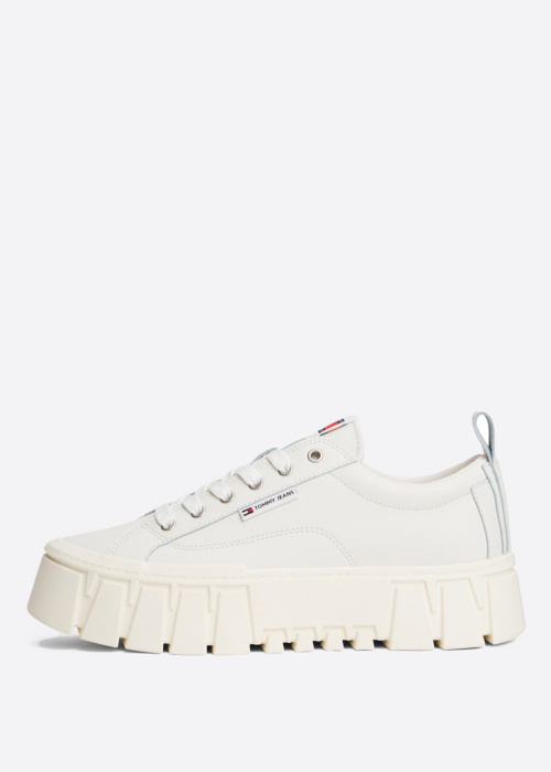 Tommy Jeans laisvalaikio bateliai Vulc Flatform Leather