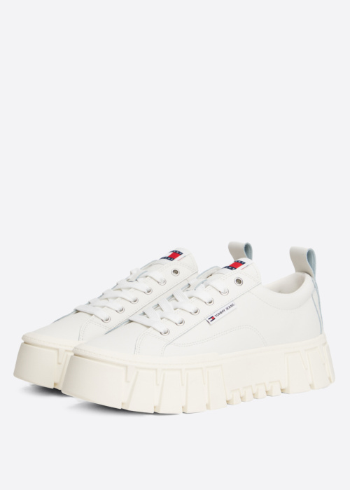 Tommy Jeans laisvalaikio bateliai Vulc Flatform Leather