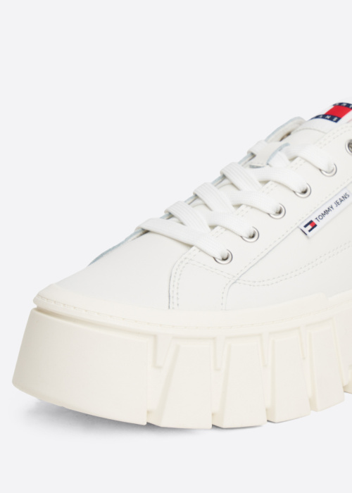 Tommy Jeans laisvalaikio bateliai Vulc Flatform Leather