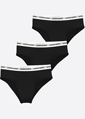 Björn Borg kelnaitės Logotipas highwaist brief 3p