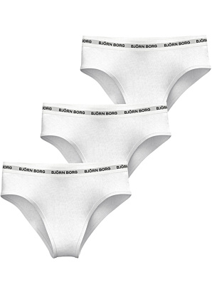 Björn Borg kelnaitės Logotipas highwaist brief 3p