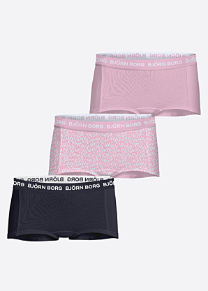 Björn Borg kelnaitės cotton stretch shorts 3 pack