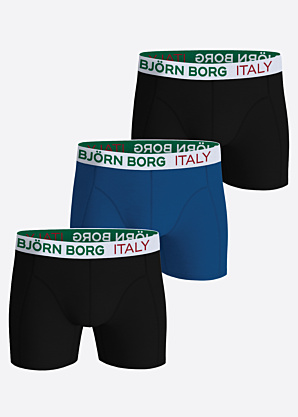 Björn Borg kelnaitės cotton stretch Italy 3 pack