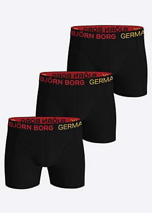 Björn Borg kelnaitės cotton stretch Germany 3 pack