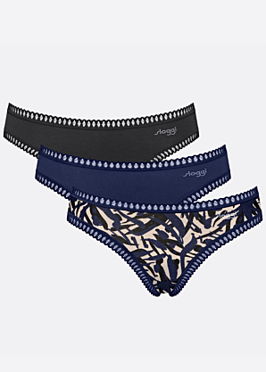 Sloggi Kelnaitės, 3 vnt. dėžutėje Go Crush Mini