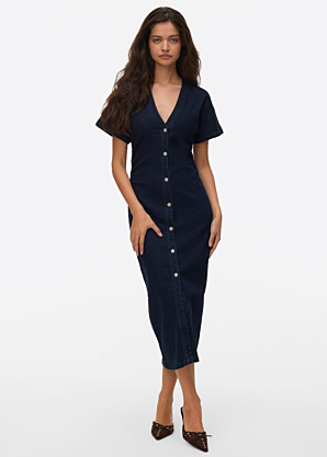 Vero Moda džinsinė suknelė Sanni