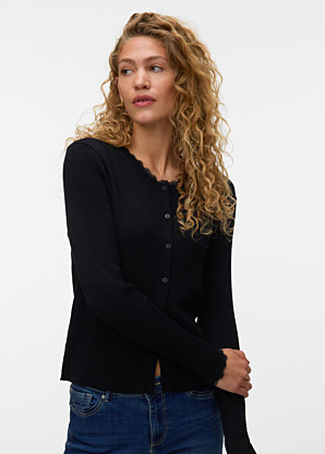Vero Moda megztinis Wonder Lace O-neck