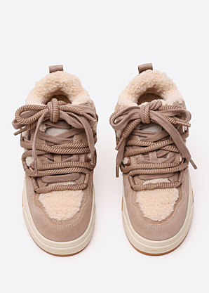 Steve Madden šilti pamušalu laisvalaikio batai Boomer-f
