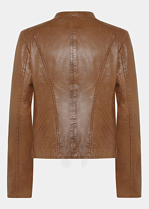 Saki odinė striukė Dara