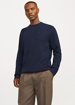 Jack & Jones megztinis Merino Crew Neck
