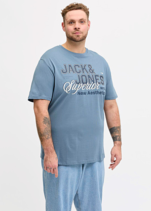 Jack & Jones Plus marškinėliai Logotipas Tee