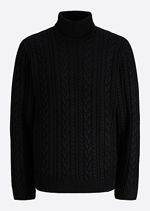Jack & Jones megztinis Callum Cable Roll Neck