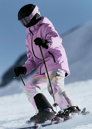 Name It Kids dygsniuota žiemine striuke Slope10 Ski Edition