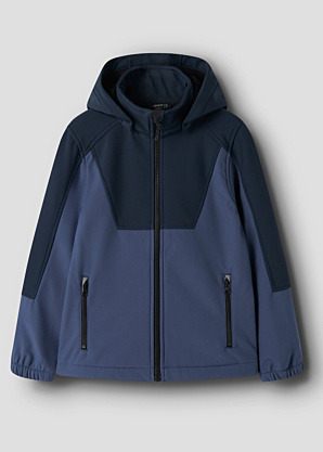 Name It Kids pavasario-rudens sportinė striukė Alfa Softshell Block