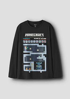 Name It Kids marškinėliai Ar Minecraft