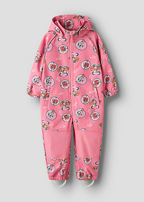Name It Mini Outerwear pavasario-rudens kombinezonas Alfa08 Paw Softshell