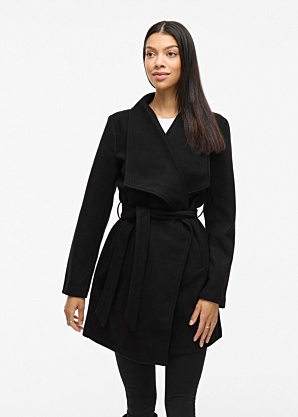 Vila pavasario–rudens paltas be pašiltinimo Cooley Collar Belt