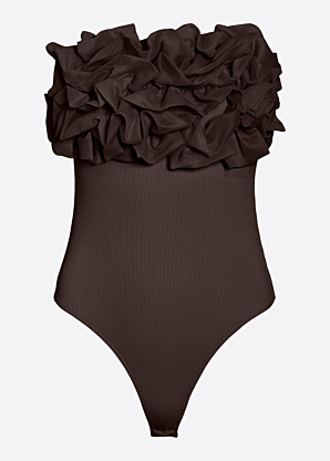 Vila viršutiniai marškinėliai Tove Bodystocking