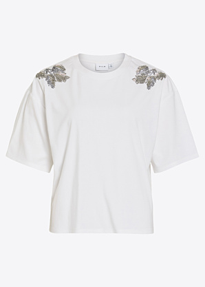 Vila marškinėliai Selsa Pearl