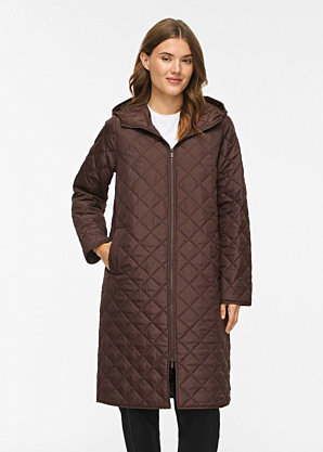Vila pavasario–rudens paltas be pašiltinimo Tate Hooded Long