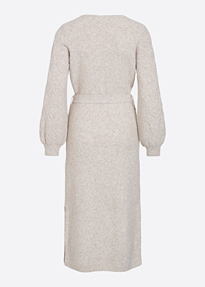 Vila megzta suknelė Cleo V-Neck Cable
