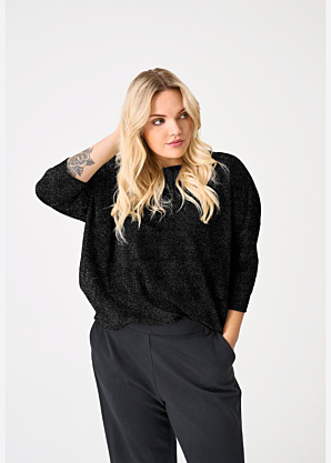 Only Carmakoma palaidinė Carsilvery Glamour Lurex