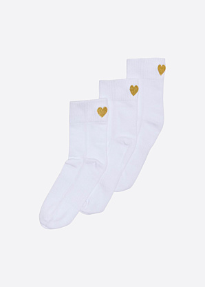 Only kojinės Tine Heart Tennis 3 pack