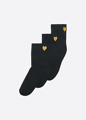 Only kojinės Tine Heart Tennis 3 pack