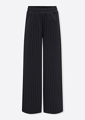 Only ilgos kelnės Vera Striped Lurex Wide