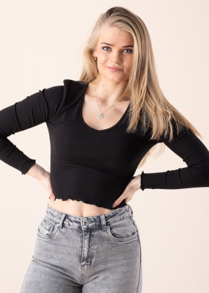 Only palaidinė ilgomis rankovėmis Oda