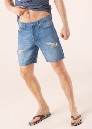 Jack & Jones džinsiniai šortai Chris