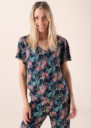 Vero Moda palaidinė trumpomis rankovėmis Easy