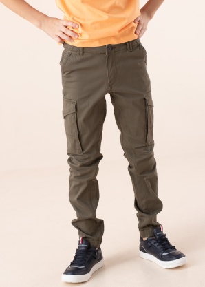 Jack & Jones kelnės Paul Jjflake Akm 542 Olive Jnr