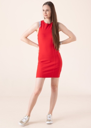 Tommy Jeans suknelė Logotipas