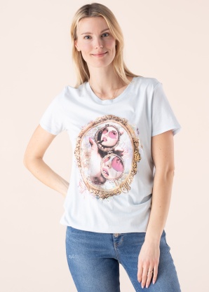 Guess marškinėliai Lipstick Mirror