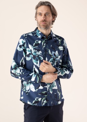 Guess marškiniai Luxe Waterclr Flo