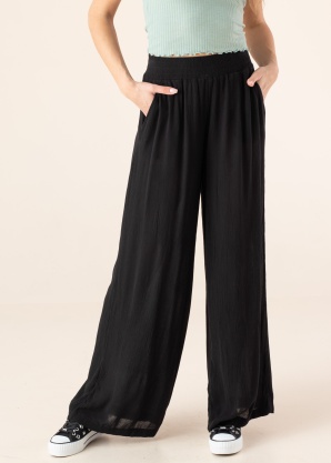 Vero Moda kelnės Menny Hw Wide Pants Wvn Ga