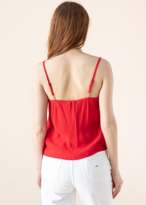 Tommy Jeans viršutiniai marškinėliai Essential