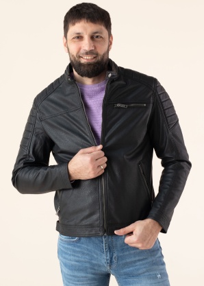 Jack & Jones dirbtinės odos striukė Rocky