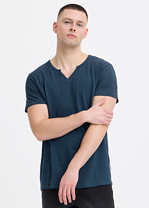 Blend marškinėliai Aston Split Neck