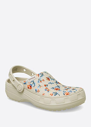 Crocs sandalai Classic Crafted Floral Clog