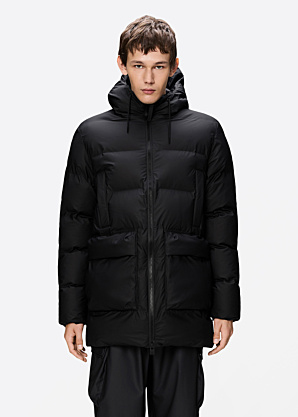 Rains dygsniuota žiemine striuke Alta Long Puffer Cargo W3T4