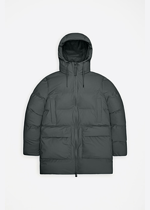Rains dygsniuota žiemine striuke Alta Long Puffer Cargo W3T4