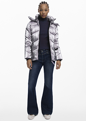 Desigual žieminė striukė Metalic