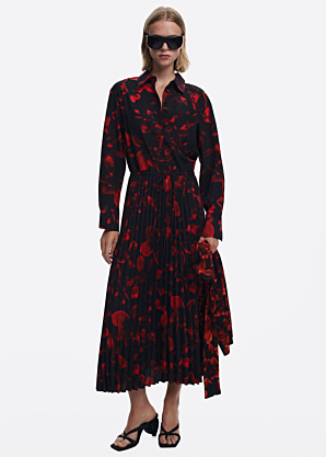 Desigual suknelė Camisero Plisado