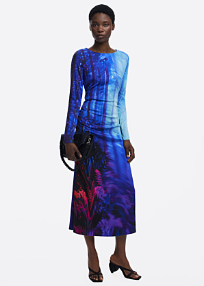 Desigual suknelė Paisajerosa