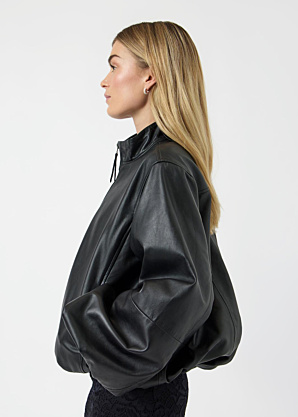 YAS pavasario-rudens striuke Yasisabel Leather Jacket - D2d