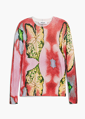 Desigual megztinis Leaf Laxroix