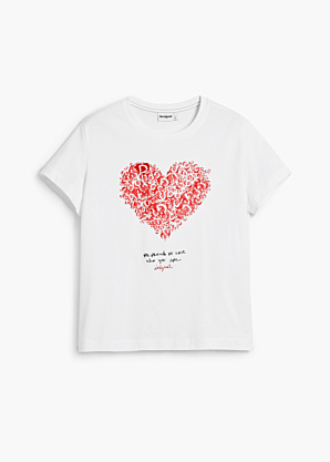 Desigual marškinėliai Cor