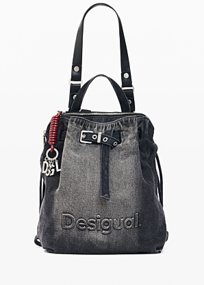 Desigual rankinė Halg Logotipas Denim